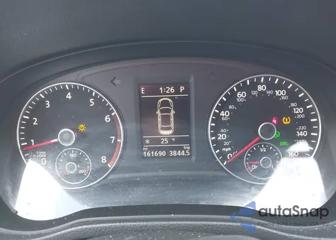 2013 Volkswagen Passat 2.5L Se из США, поврежденный, VIN 1VWBP7A33DC088159